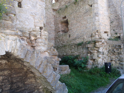 Visby city wall/fortress.